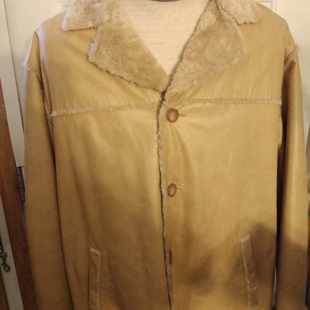 XL Guess leather jacket